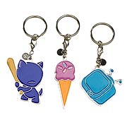 MUNNYworld Enamel Key Chain 5-Pack
